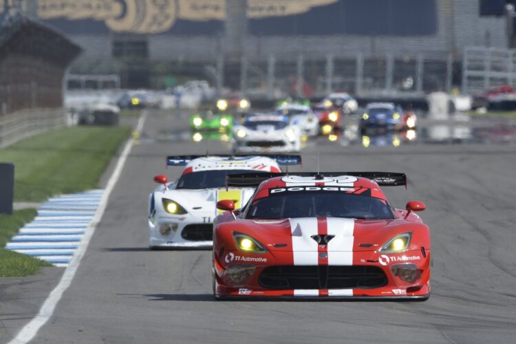 Viper wins GTLM class in the Brickyard Grand Prix