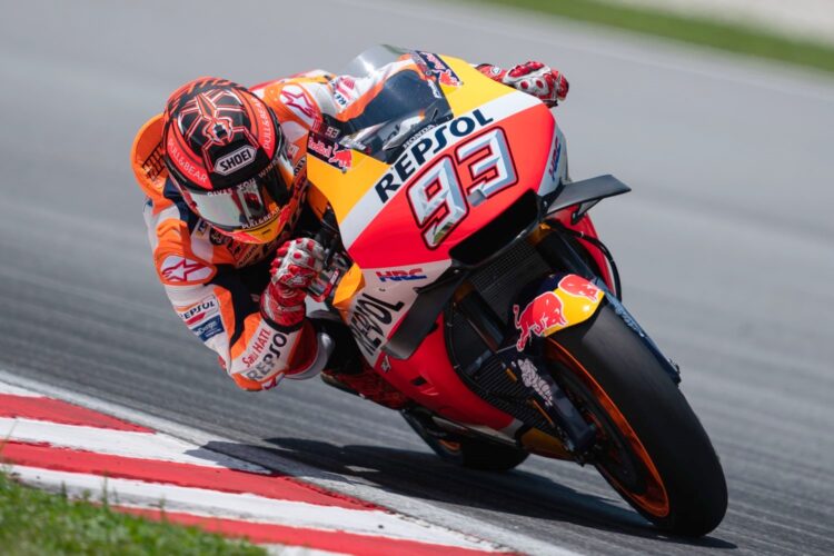 Marquez fastest on day one in Sepang