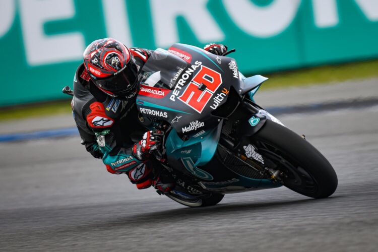 Quartararo takes pole as he and Marquez crash