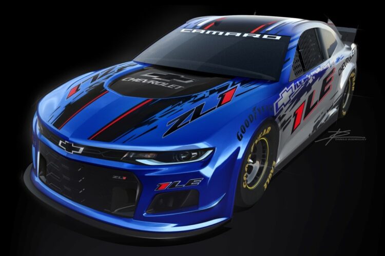 Chevy announces revised Camaro for NASCAR in 2020