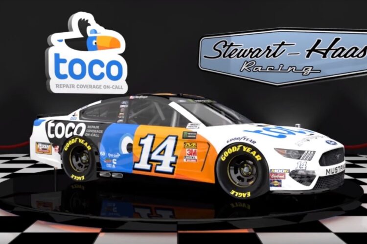 Toco Warranty To Sponsor Bower’s No. 14 Car