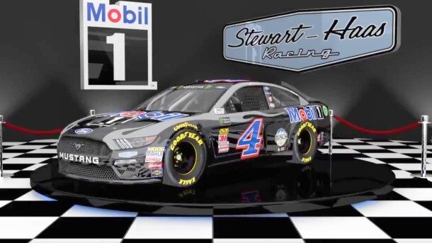 Stewart-Haas Racing reveals Kevin Harvick’s 2019 Mobil livery