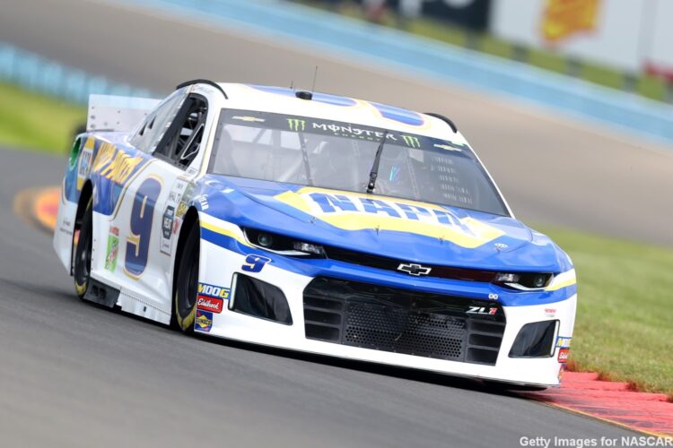 Chase Elliott on pole at Watkins Glen