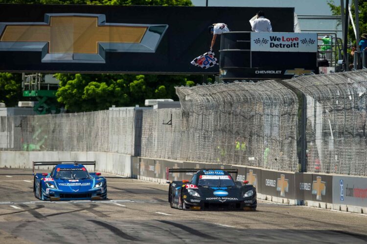 Taylor Bros Give Corvette DP win in Detroit