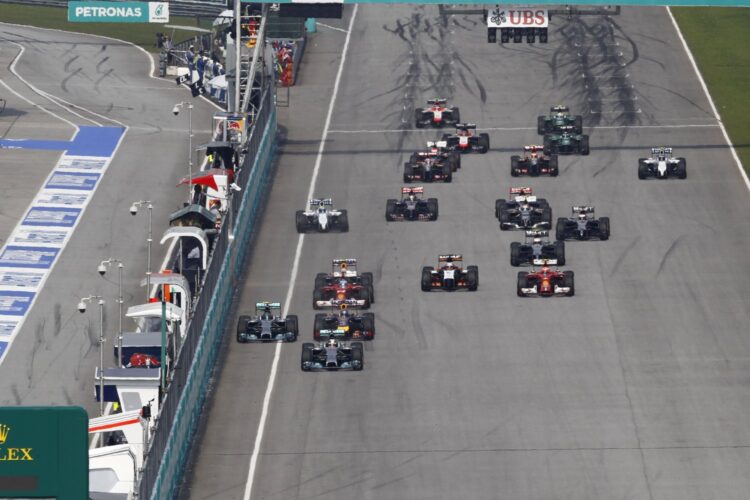 F1 to have standing restarts in 2015