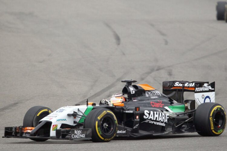 Mallya adds ‘Smirnoff’ to Force India livery