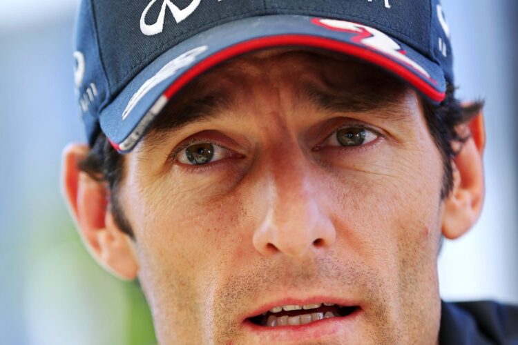 Webber still in paddock after F1 retirement