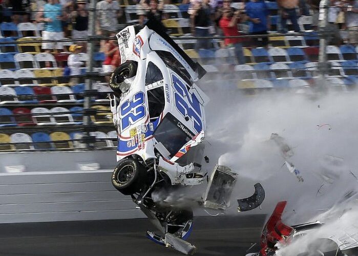 NASCAR settles lawsuit with fan over Daytona wreck