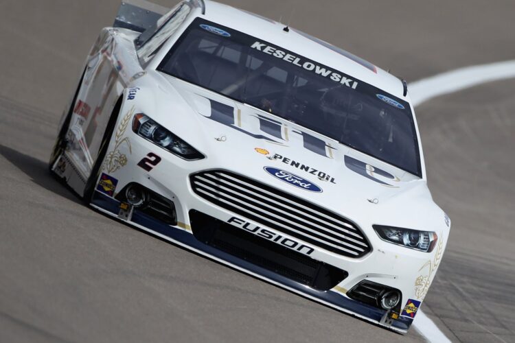 Keselowski doubles up in Las Vegas