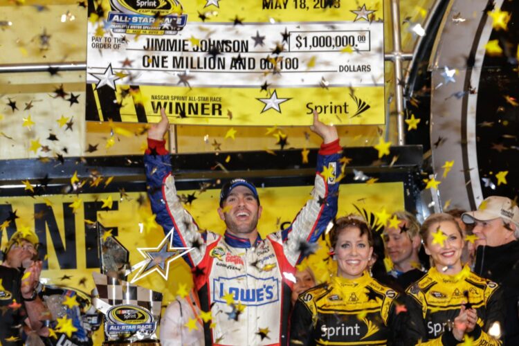 Jimmie Johnson wins 4th All-Star race