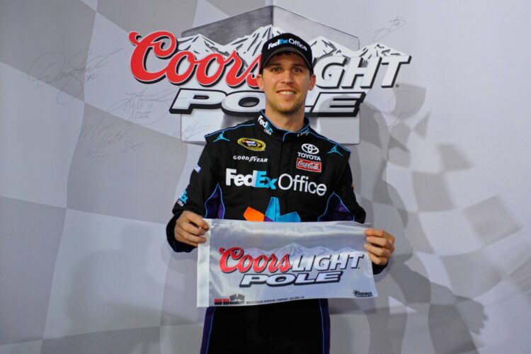 Hamlin wins pole for Coca-Cola 600