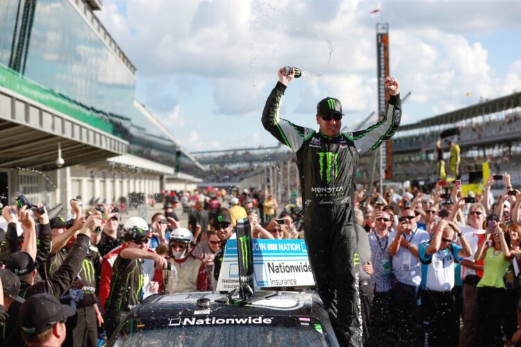 Kyle Busch wins Indiana 250 at the Brickyard