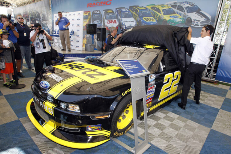 Hertz and Penske Racing Introduce Special Edition Ford Mustang GT