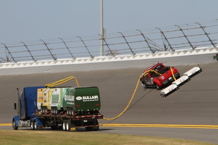 MIS part of the ServiceMaster Clean crew at the Daytona 500