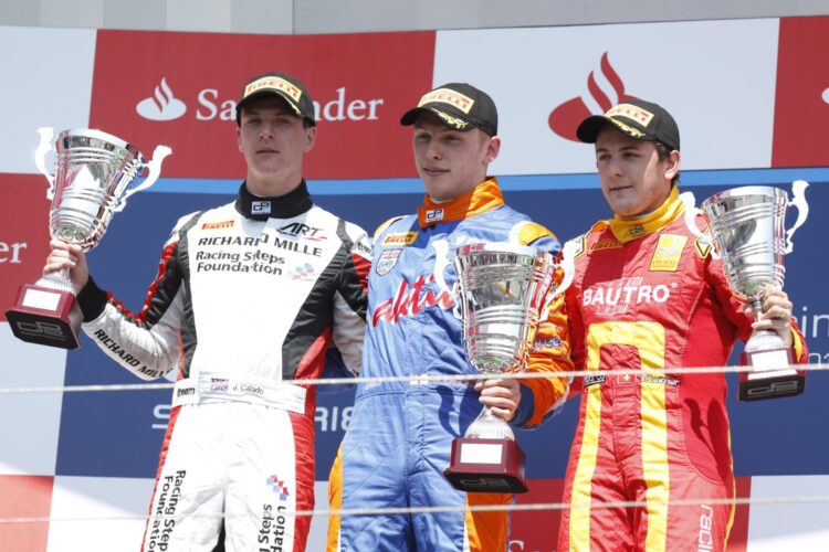 Lancaster powers to GP2 sprint win