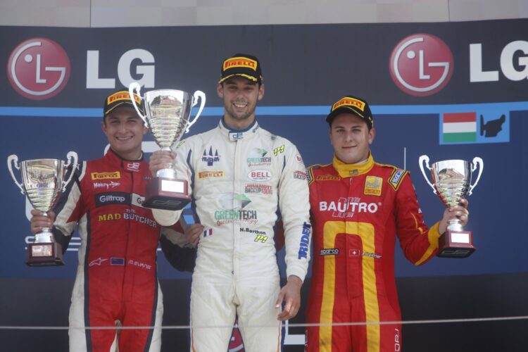 Berthon cruises to Budapest GP2 sprint win