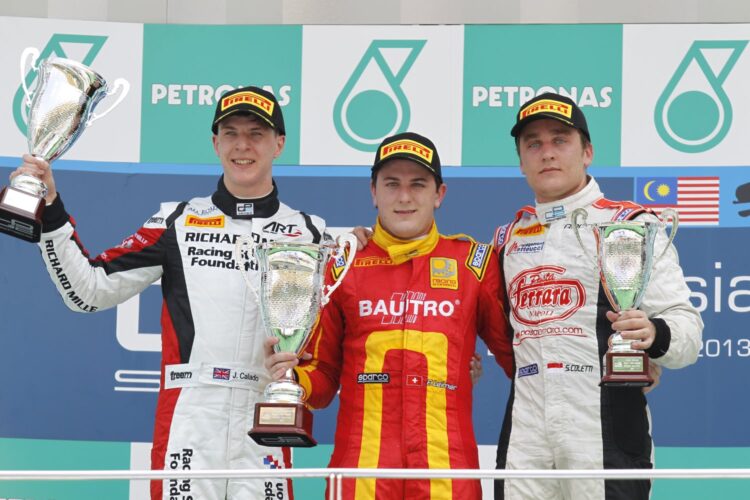 Leimer lights up Malaysia GP2 feature race