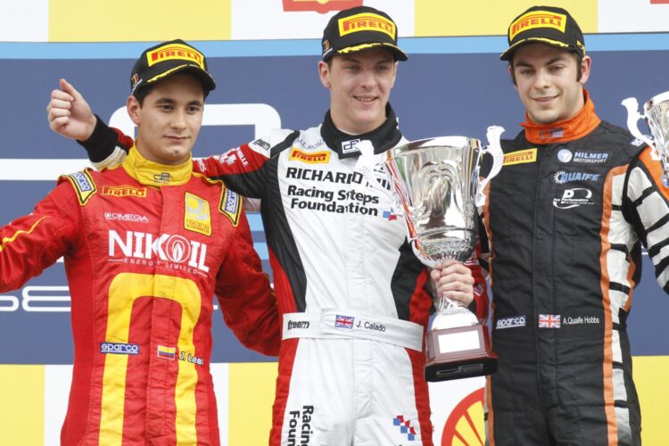 Calado scores first GP2 win