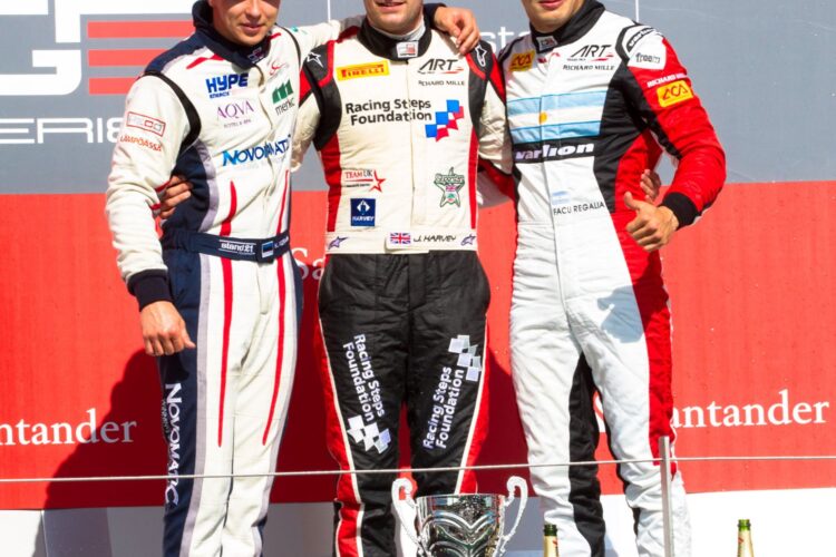 Home hero Harvey victorious in Silverstone GP3 Race 1