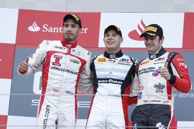 Regalia rules Nurburgring GP3 Race 1