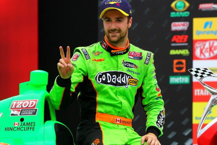 Hinchcliffe announces promotional deal with Honda of Canada