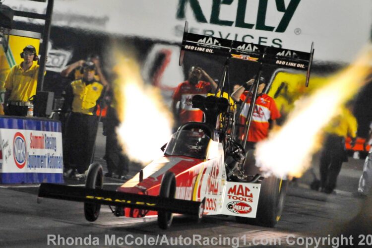 Kalitta, Force, Johnson, Ray On Pole at Norwalk