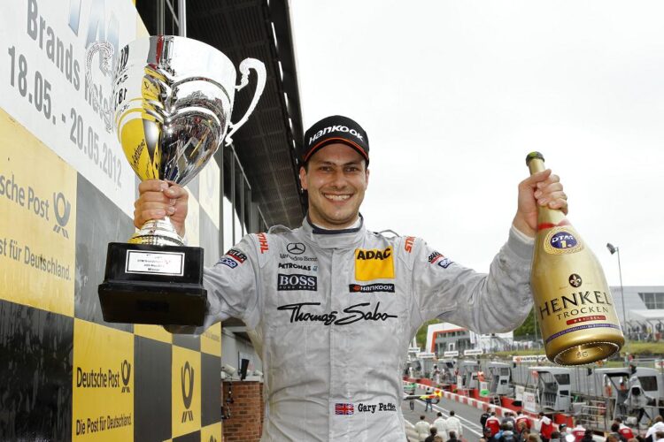 Gary Paffett claims victory on home soil