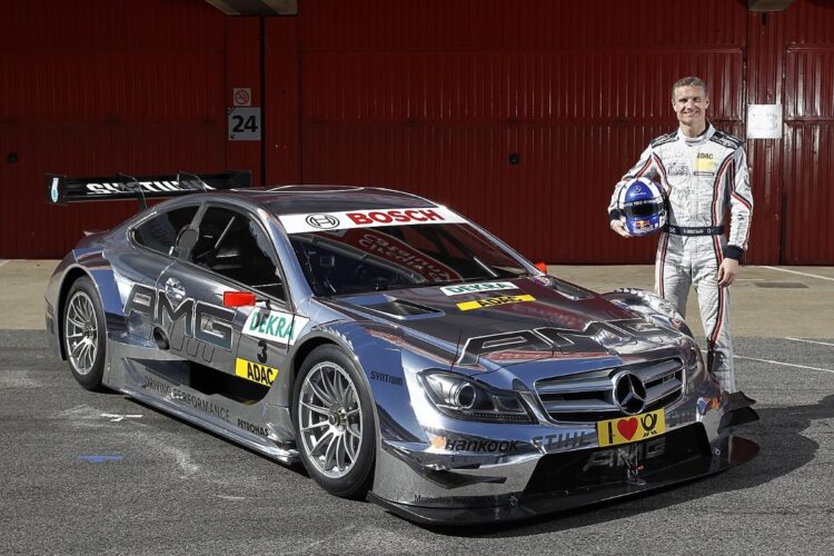 David Coulthard to drive new DTM Mercedes AMG C-Coupe in 2012