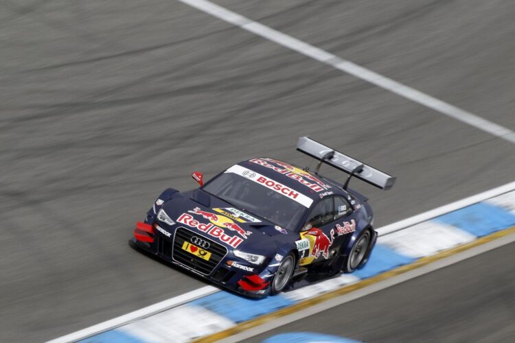 Ekstrom puts Audi on pole for opening DTM race