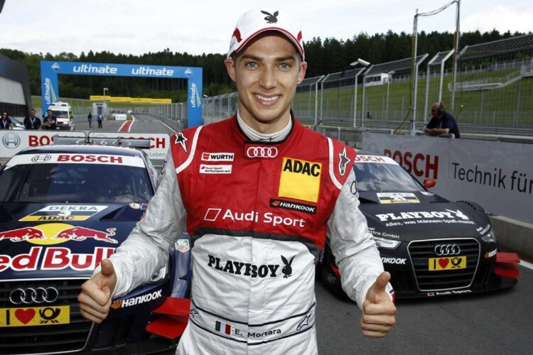 Italian Edo Mortara secures first career DTM pole at RedBullRing