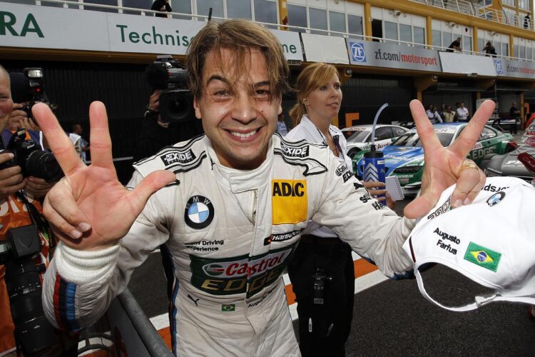 Maiden pole position for BMW driver Augusto Farfus