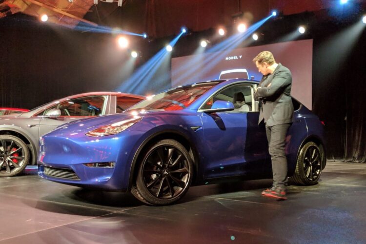 Tesla unveils the new Model Y SUV