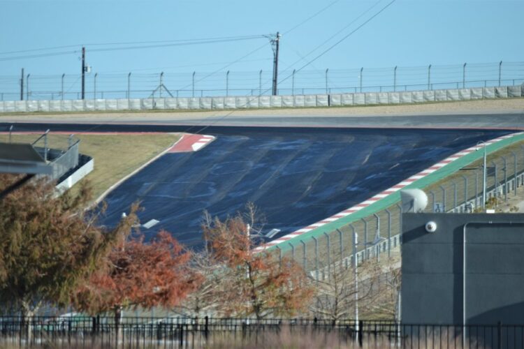 40% of COTA resurfaced ahead of 2020 season