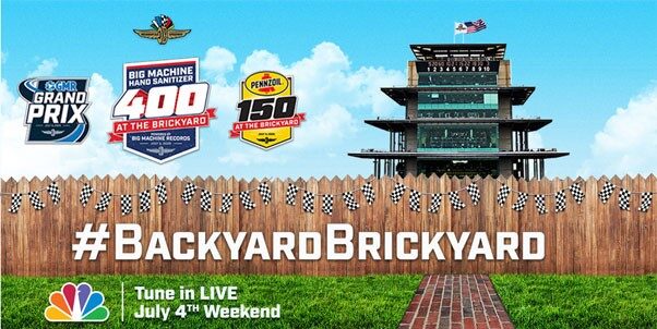 Fans Can Show Racing Spirit on July 4th Weekend through #BackyardBrickyard