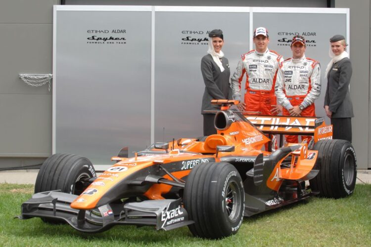 New title sponsor for Spyker