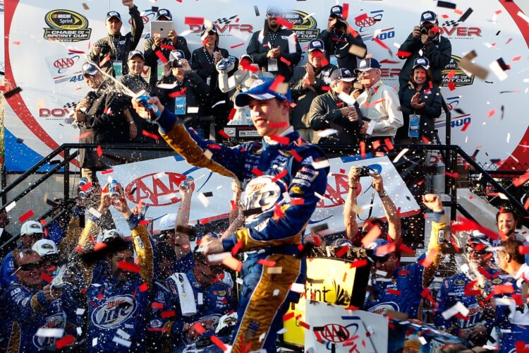 Keselowski milks his fuel for the win at Dover