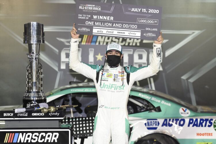 Chase Elliott win NASCAR All-Star race at Bristol