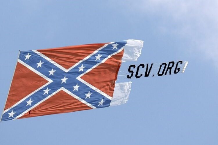 Confederate Flag flies over NASCAR All-Star Race