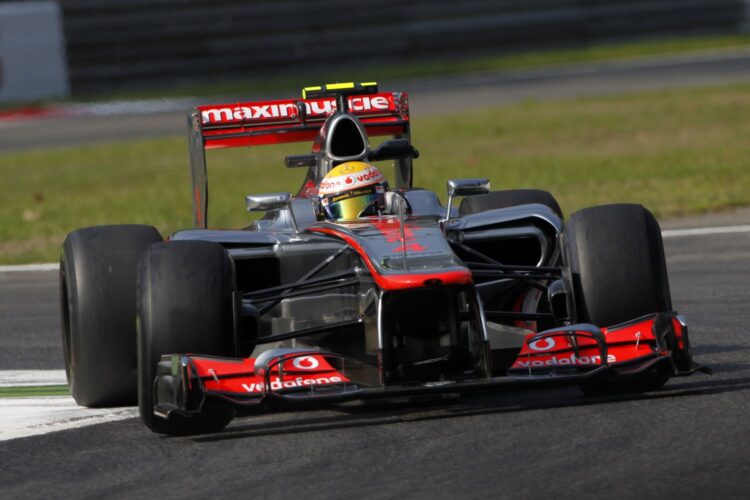 McLaren 1-2 in qualifying for Italian GP