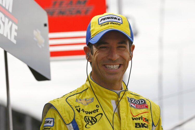 Castroneves leads opening day at Edmonton Indy