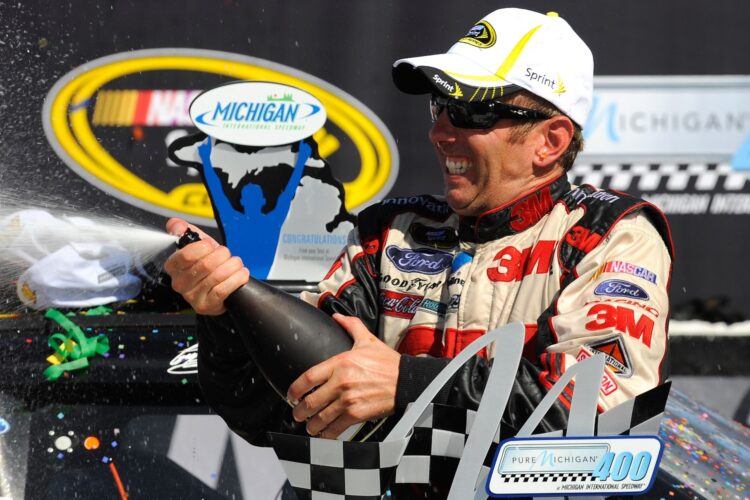 Biffle puts Ford back in Victory Lane at Michigan