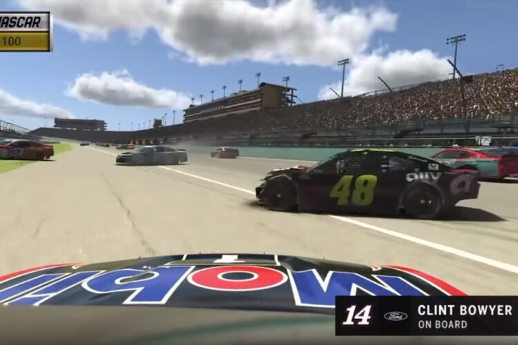 NASCAR iRacing race sets TV record