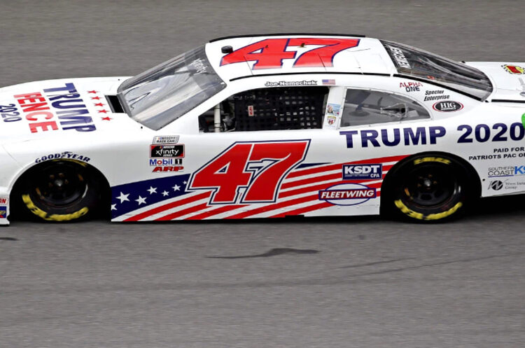 Trump Nascar Cup Car