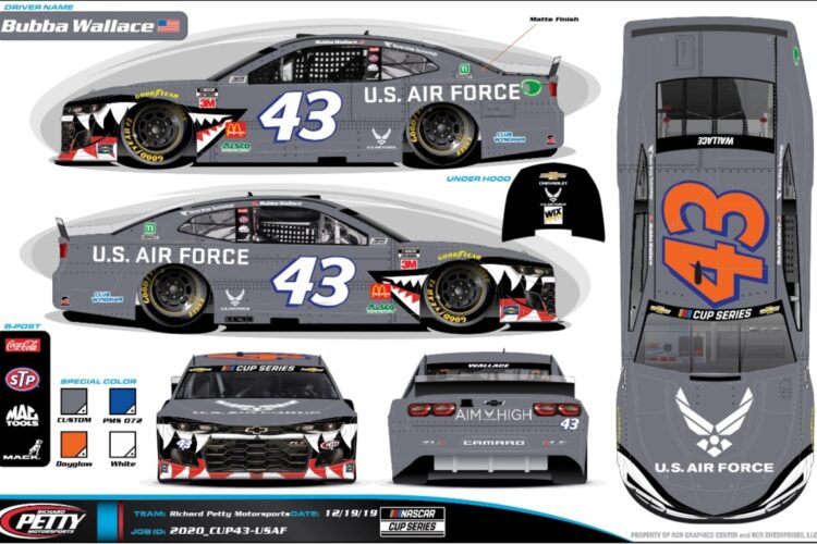 Richard Petty Motorsports Continues to Aim High with U.S. Air Force