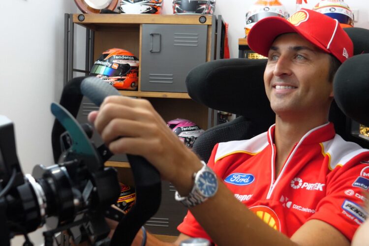 Fabian Coulthard’s new simulator for ESeries