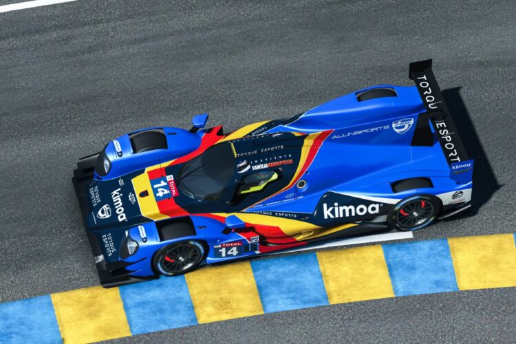 Alonso & Barrichello team up for virtual 24 Hours of Le Mans