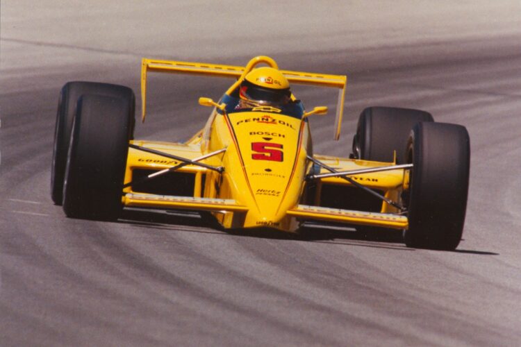 Mears remembers that bright yellow Pennzoil car