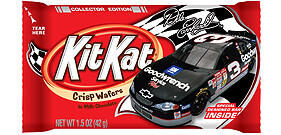 Kit Kat bars to feature Earnhardt