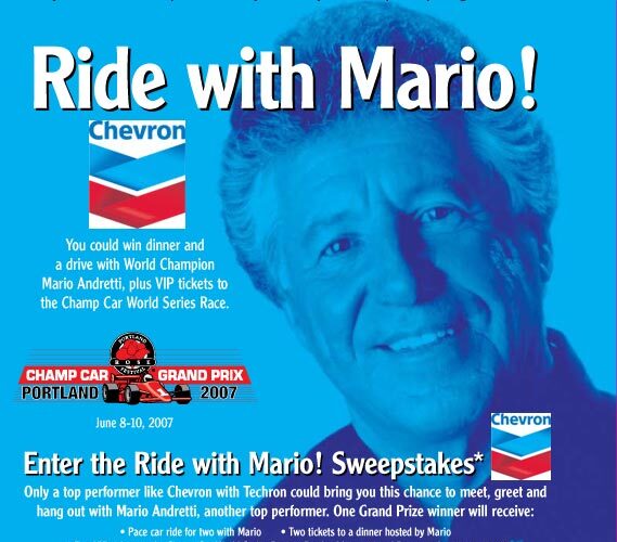 Portland GP: Win a ride with Mario