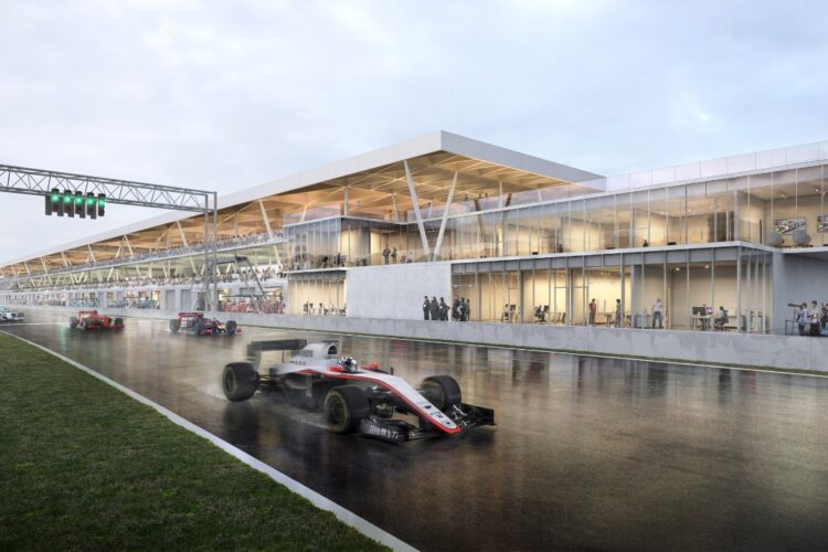 Inauguration of the new paddocks at Circuit Gilles-Villeneuve